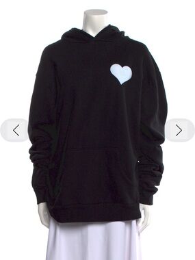 SPWMN Black Heart 

 Hoodie Sweater - Women XL